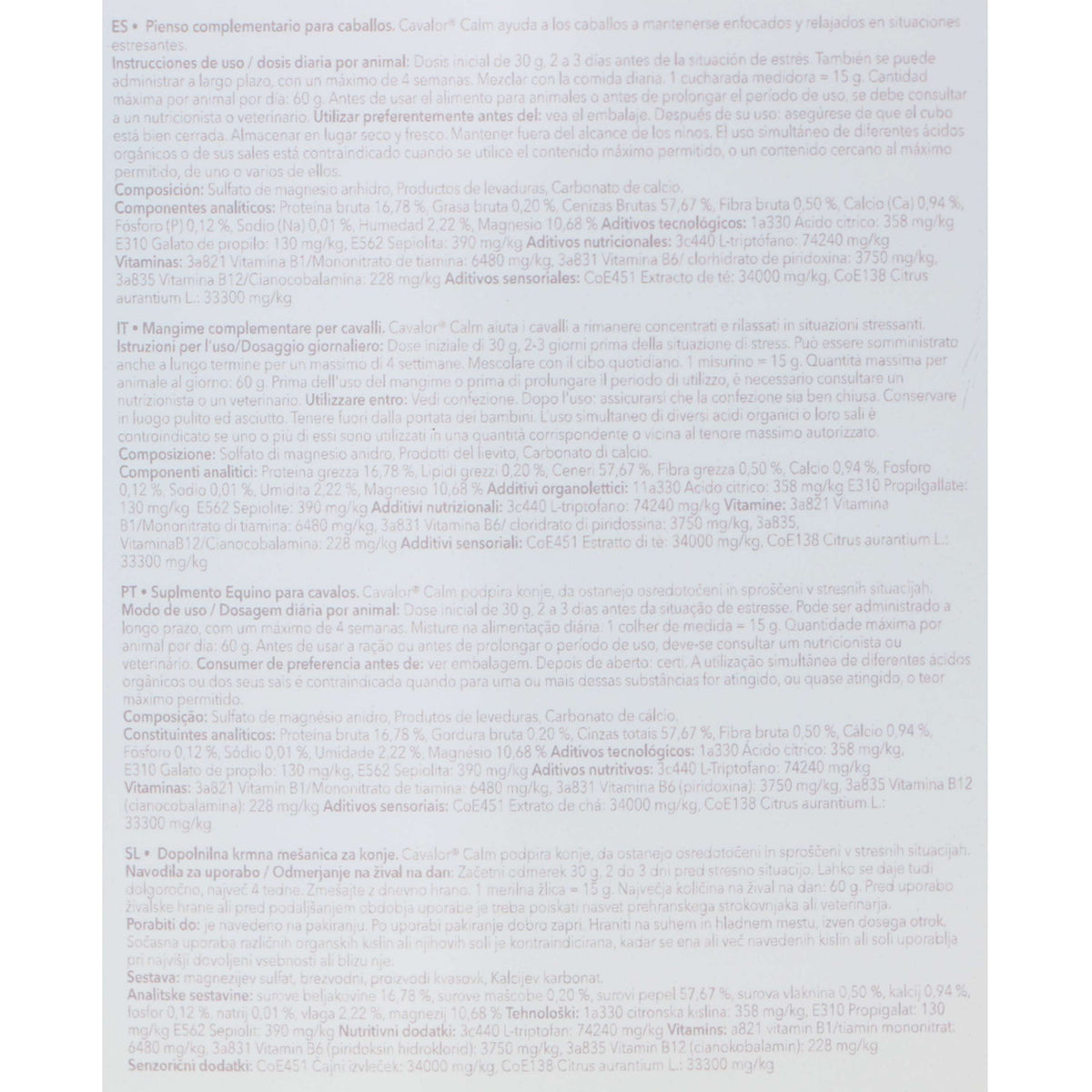 Cavalor Beruhigungsmittel Calm