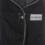 Kavalkade Abschwitzdecke Ecoline Fleece Schwarz