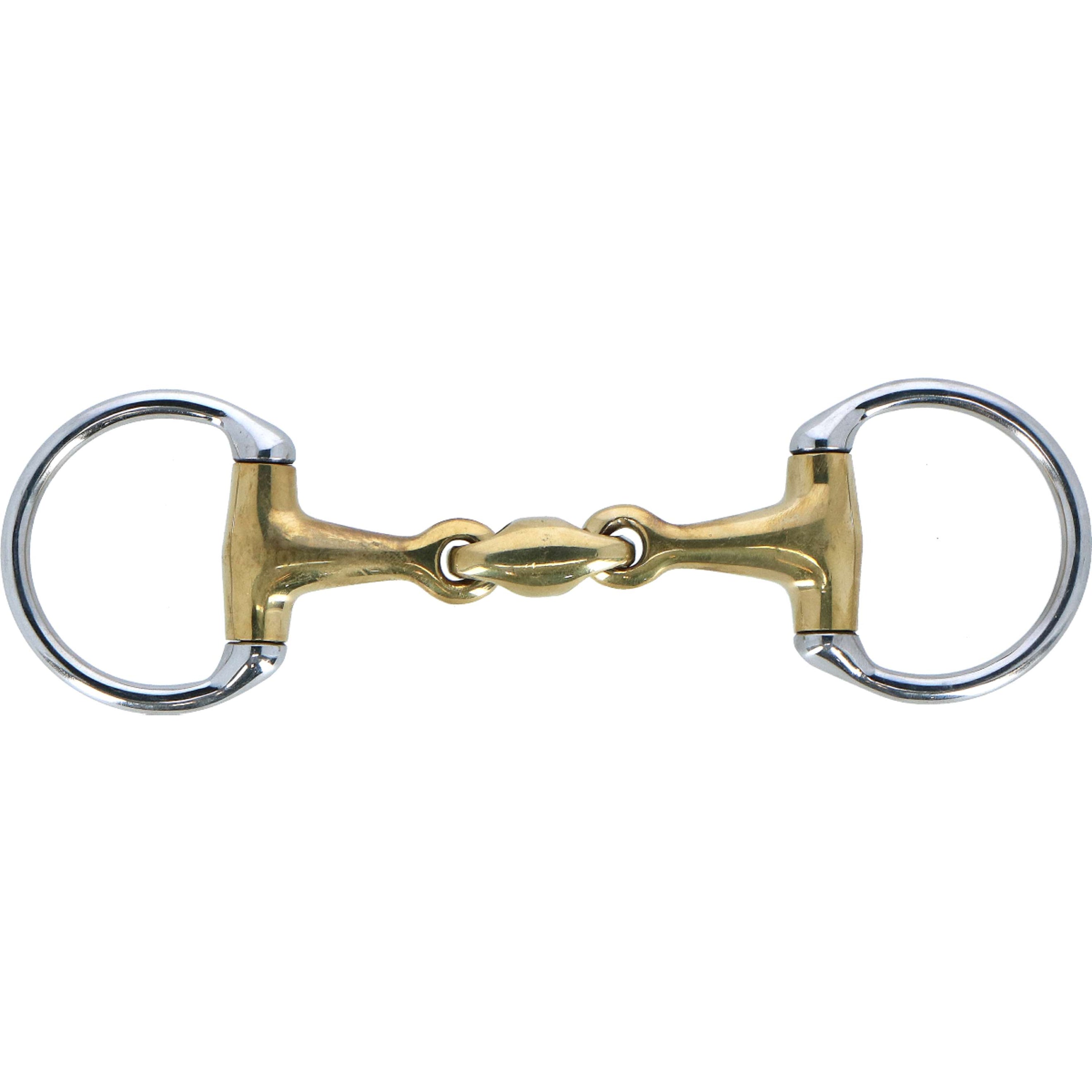 HORKA Gebiss Dop. Gebr. 14mm Goldmessing HORKA Gebiss Dop. Gebr. 14mm Goldmessing