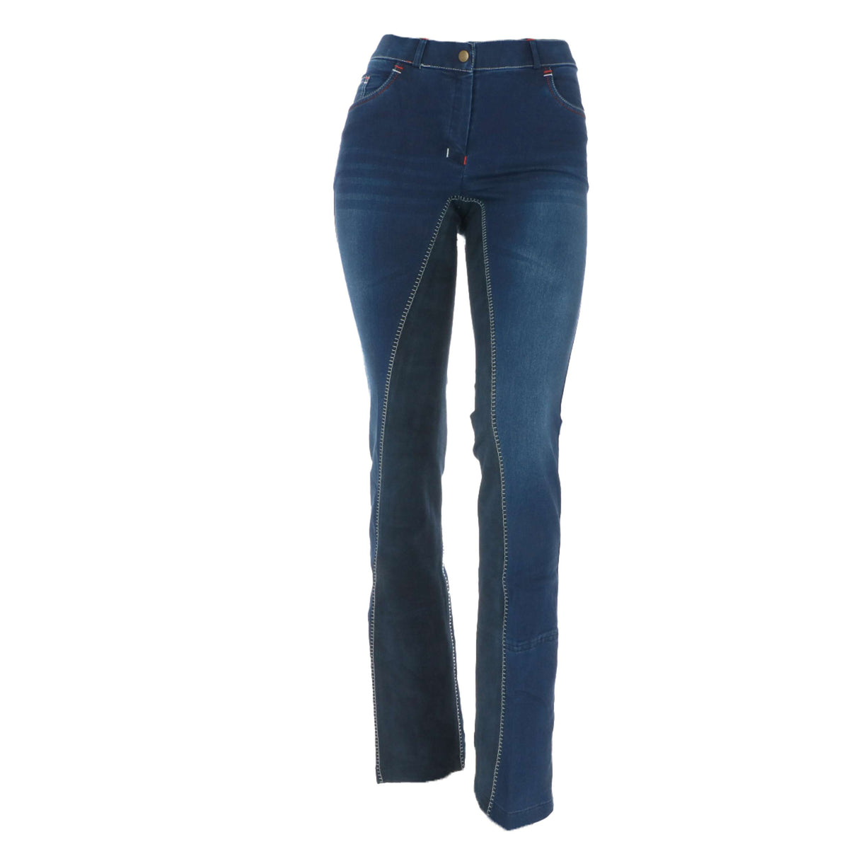 HKM Jodhpur Reithose Summer Denim Blau