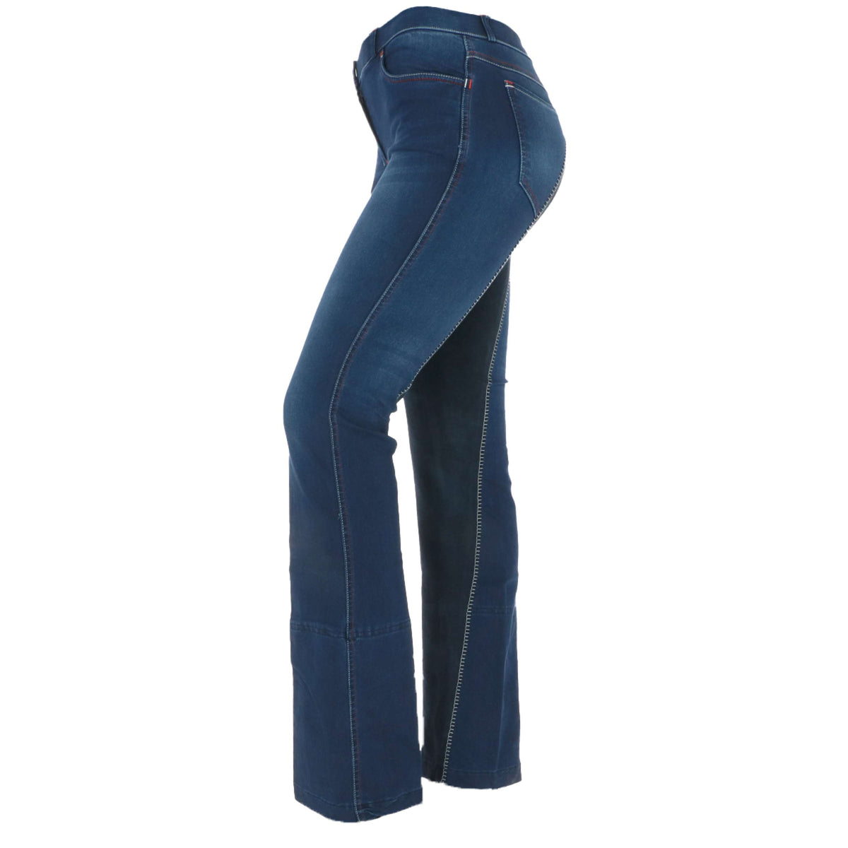 HKM Jodhpur Reithose Summer Denim Blau