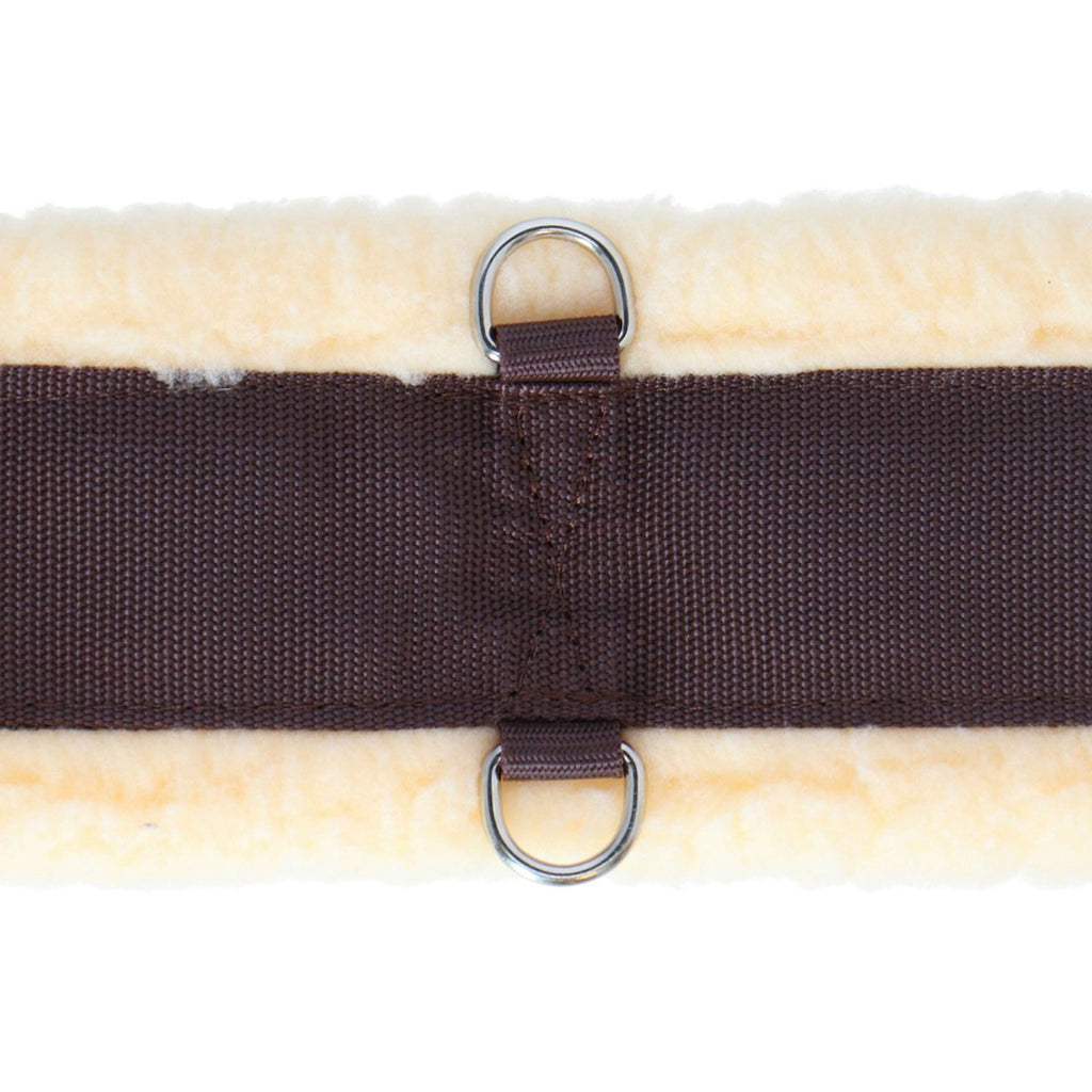 HKM Western Neopren Sattelgurt Teddy Braun