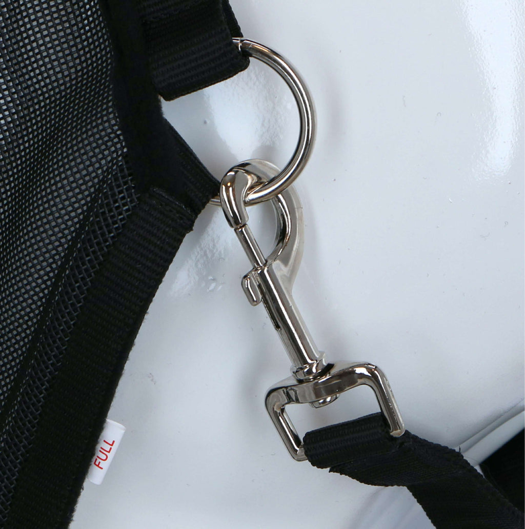 HKM Fliegenmaskenhalfter Schwarz