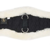 BR Dressurgurt Anatomisches Sheepskin Naturell