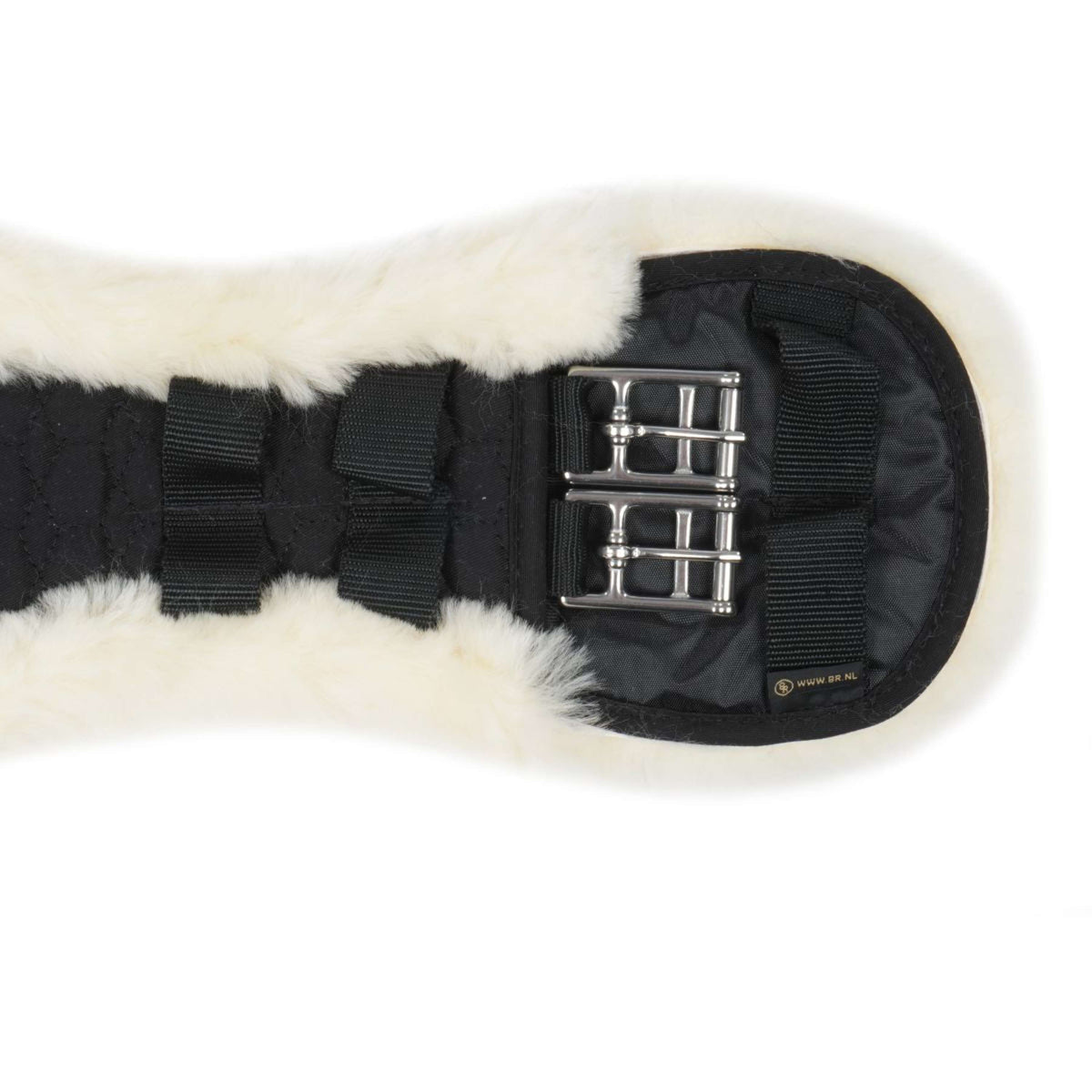 BR Dressurgurt Anatomisches Sheepskin Naturell