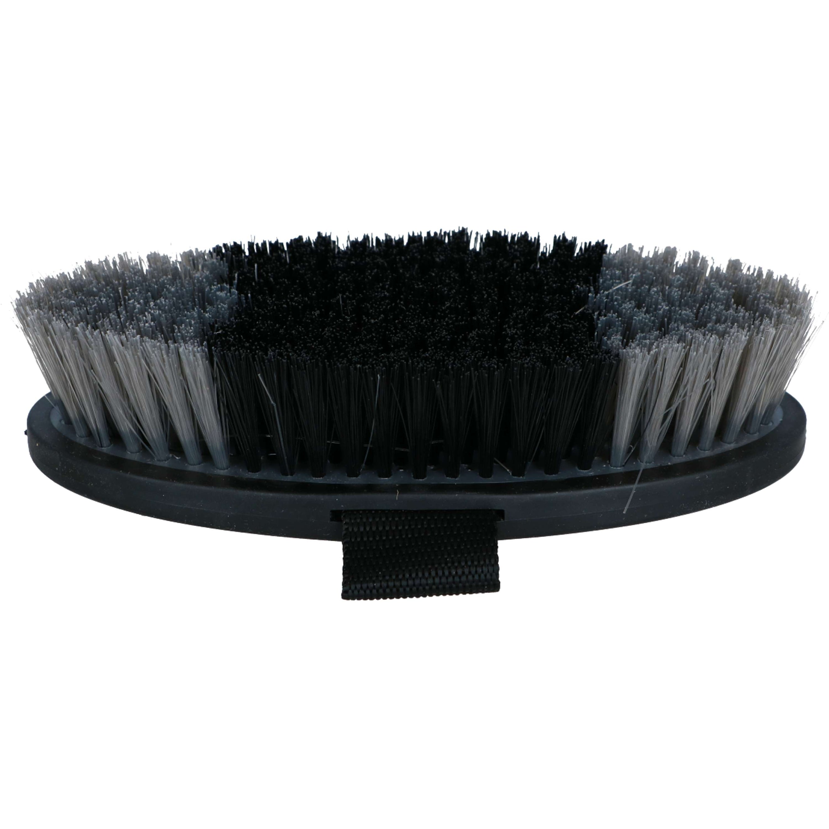 Premiere Kardätsche Soft Grip Weich Schwarz/Grau