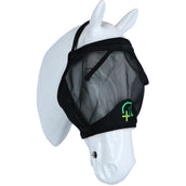 Agradi Horse Fliegenmaske Fine Mesh Ohne Ohren Schwarz