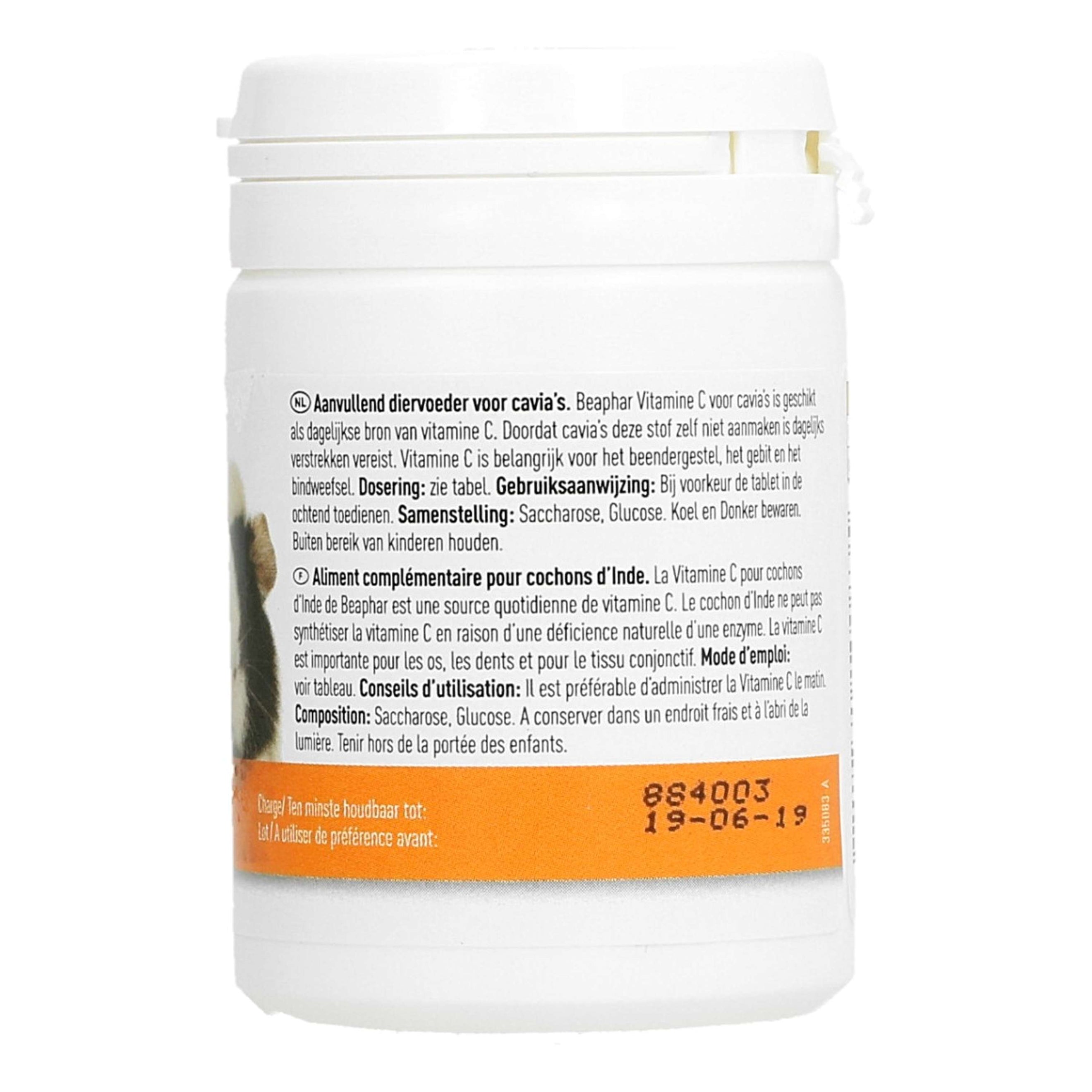 Beaphar Vitamin C Tabletten Meerschweinchen Beaphar Vitamin C Tabletten Meerschweinchen