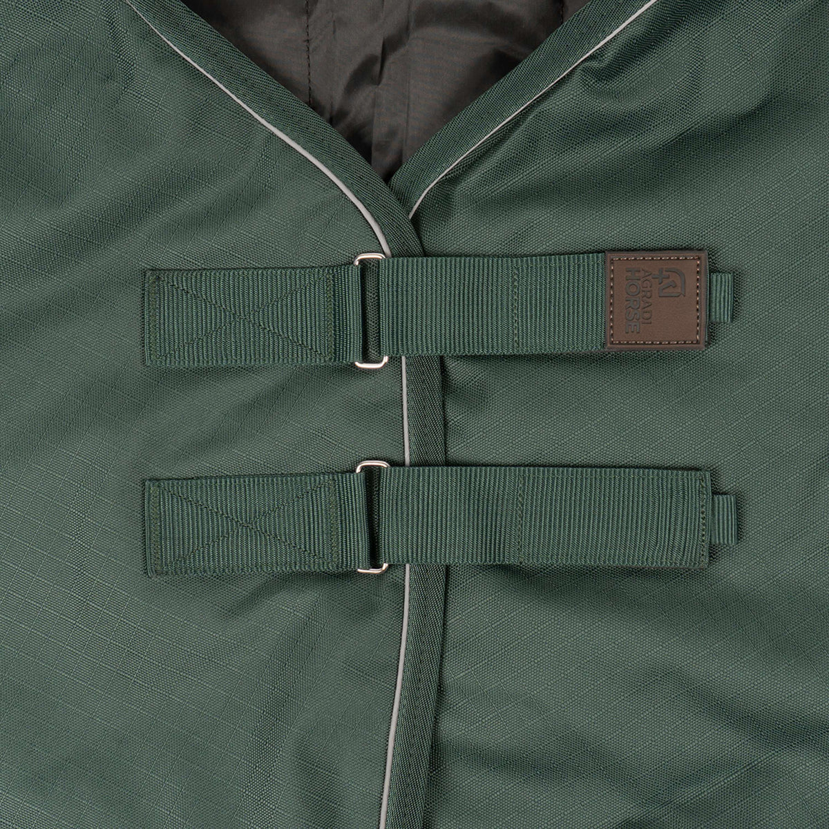 Agradi Horse Halsstück 1200D 200gr Reflektierende Paspelierung Grün