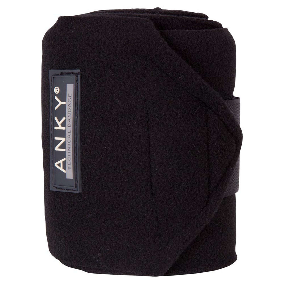 ANKY Bandagen Basic Fleece Set von 4 Schwarz