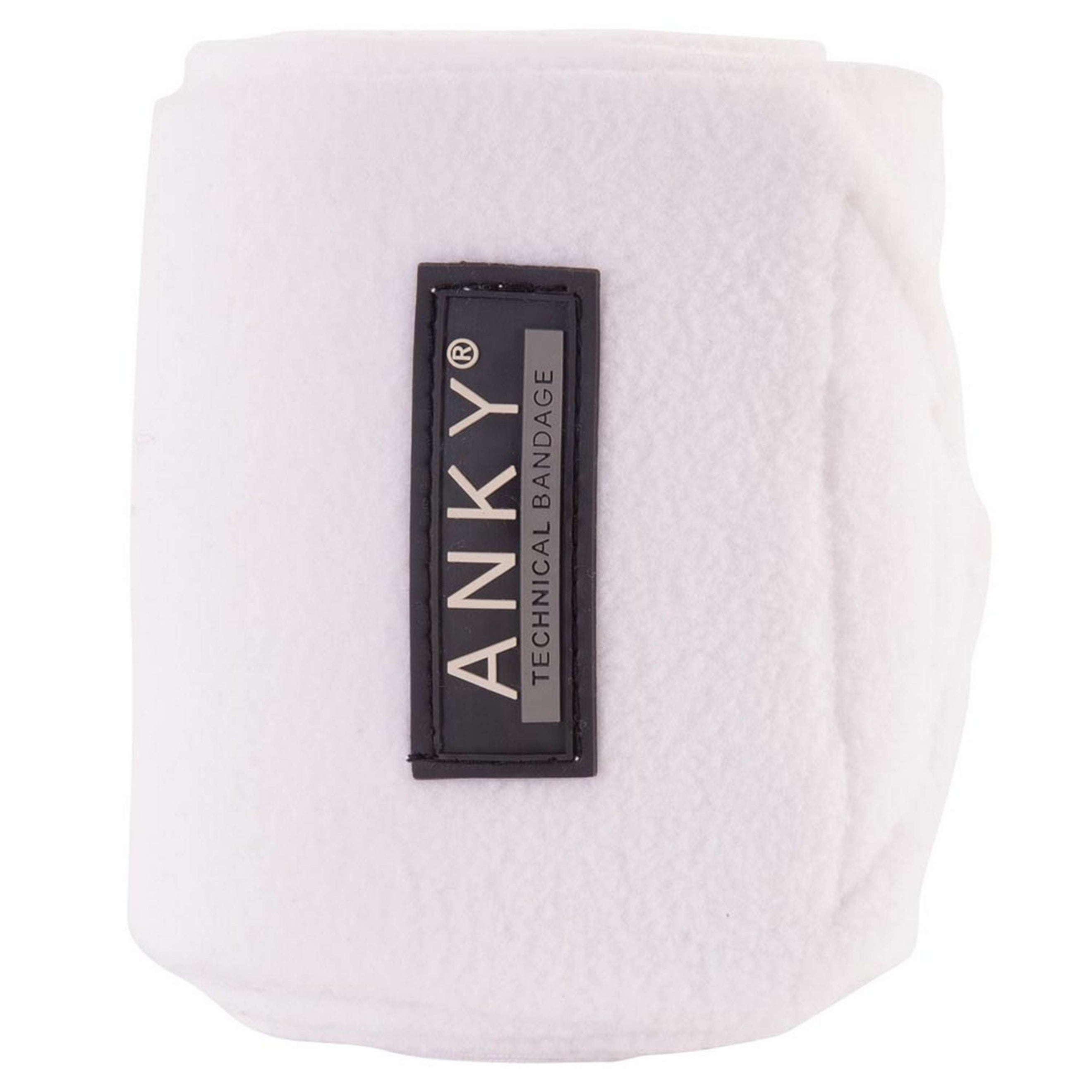 ANKY Bandagen Basic Fleece Set von 4 Weiß ANKY Bandagen Basic Fleece Set von 4 Weiß
