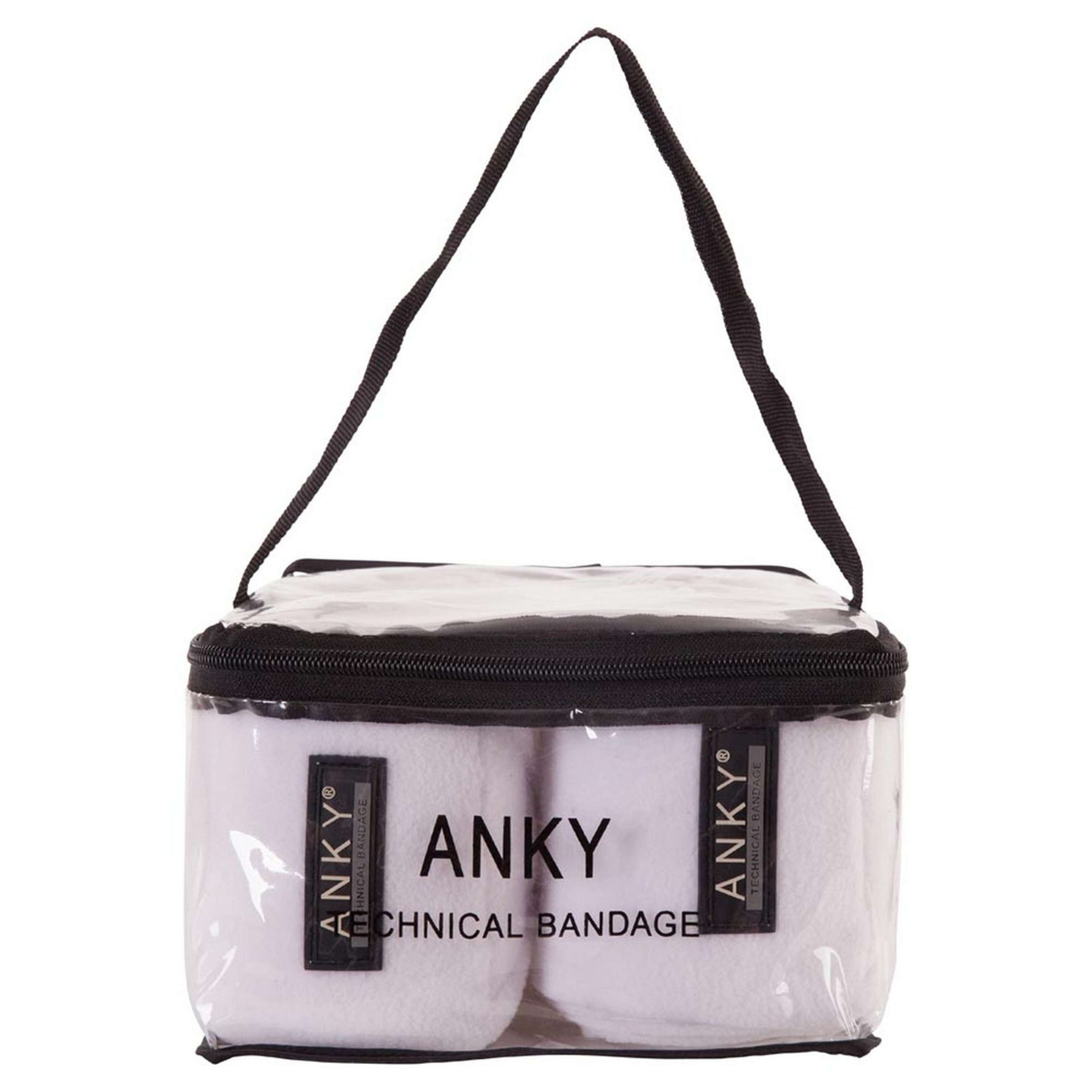 ANKY Bandagen Basic Fleece Set von 4 Weiß ANKY Bandagen Basic Fleece Set von 4 Weiß
