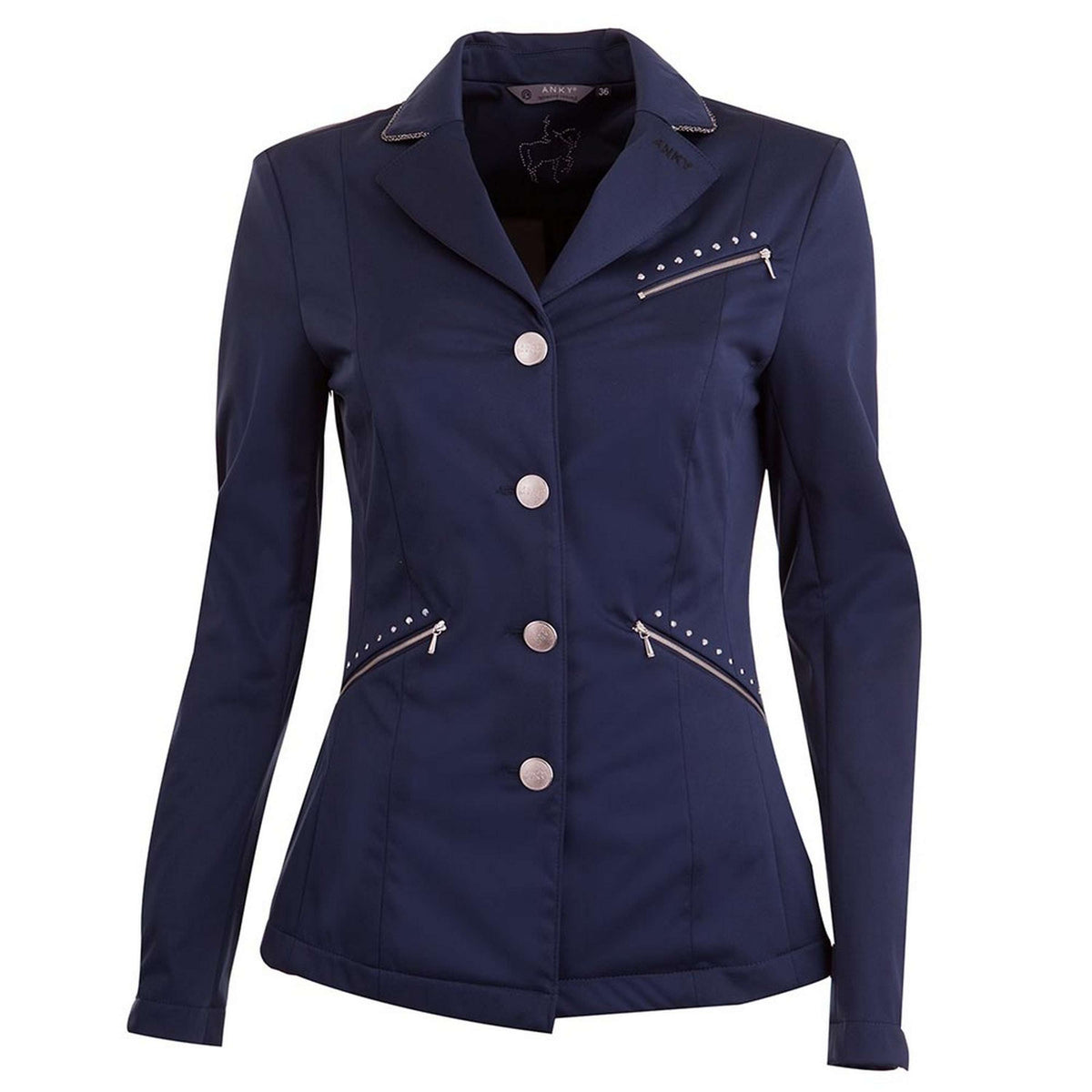 ANKY Turnierjacket Zipped Softshell C-Wear Navy