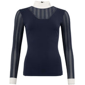 ANKY Turniershirt Mesh Lange Ärmel Navy