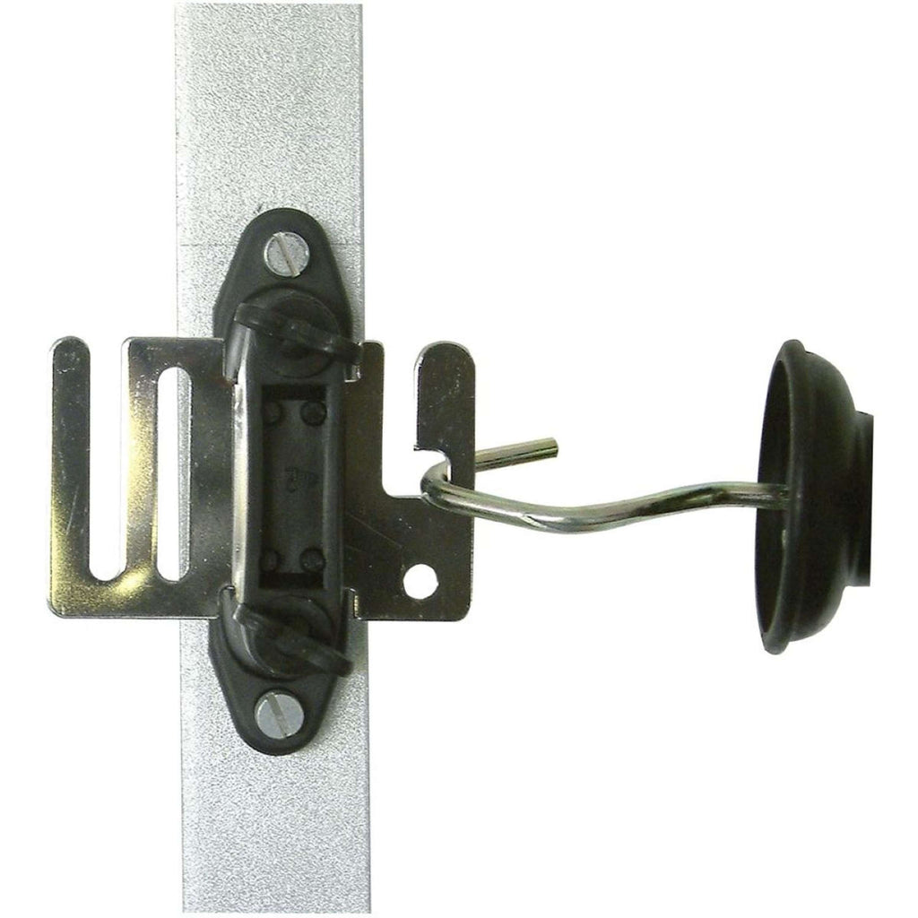 Agradi Power Klemme Profi Eckisolator Schwarz 10 Stück