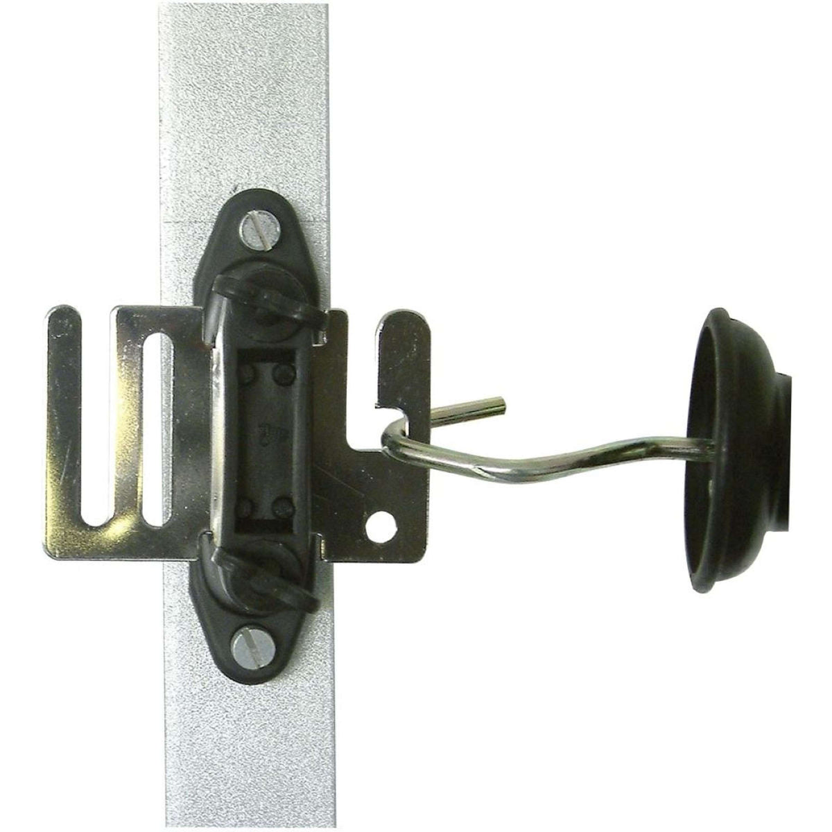 Agradi Power Klemme Profi Eckisolator Schwarz 10 Stück