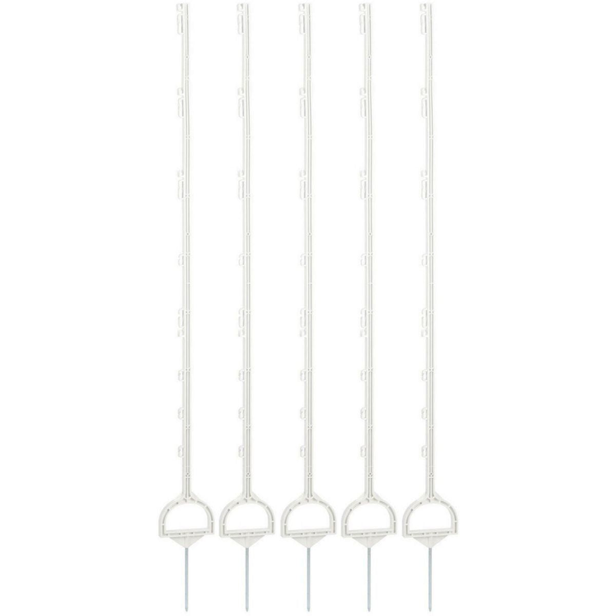Ako Weidepfahl Tritt 5 Stück Weiß