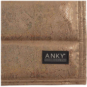 ANKY Schabracke Suede Glitter Dressur Tan