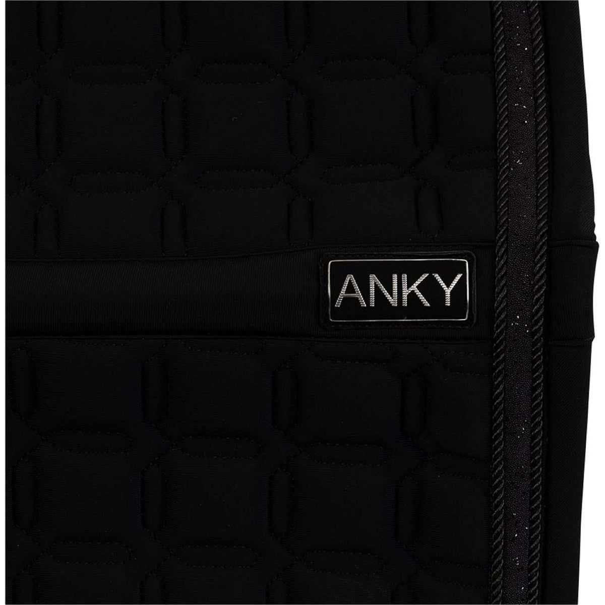 ANKY Schabracke Luminous XB24003 Dressur Schwarz