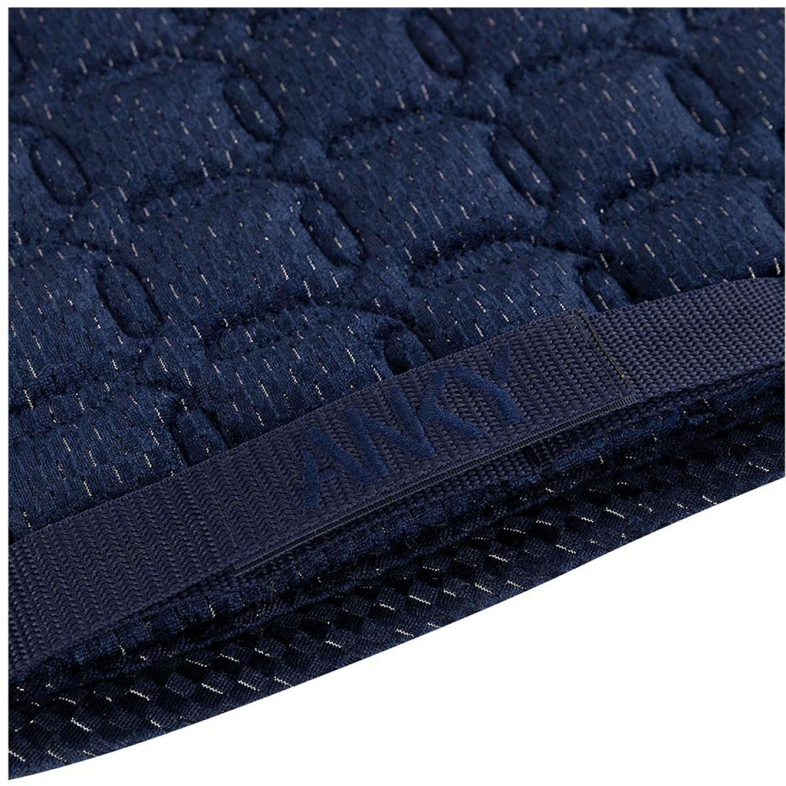 ANKY Schabracke Check Velvet XB25003 Dressur Midnight Blue ANKY Schabracke Check Velvet XB25003 Dressur Midnight Blue