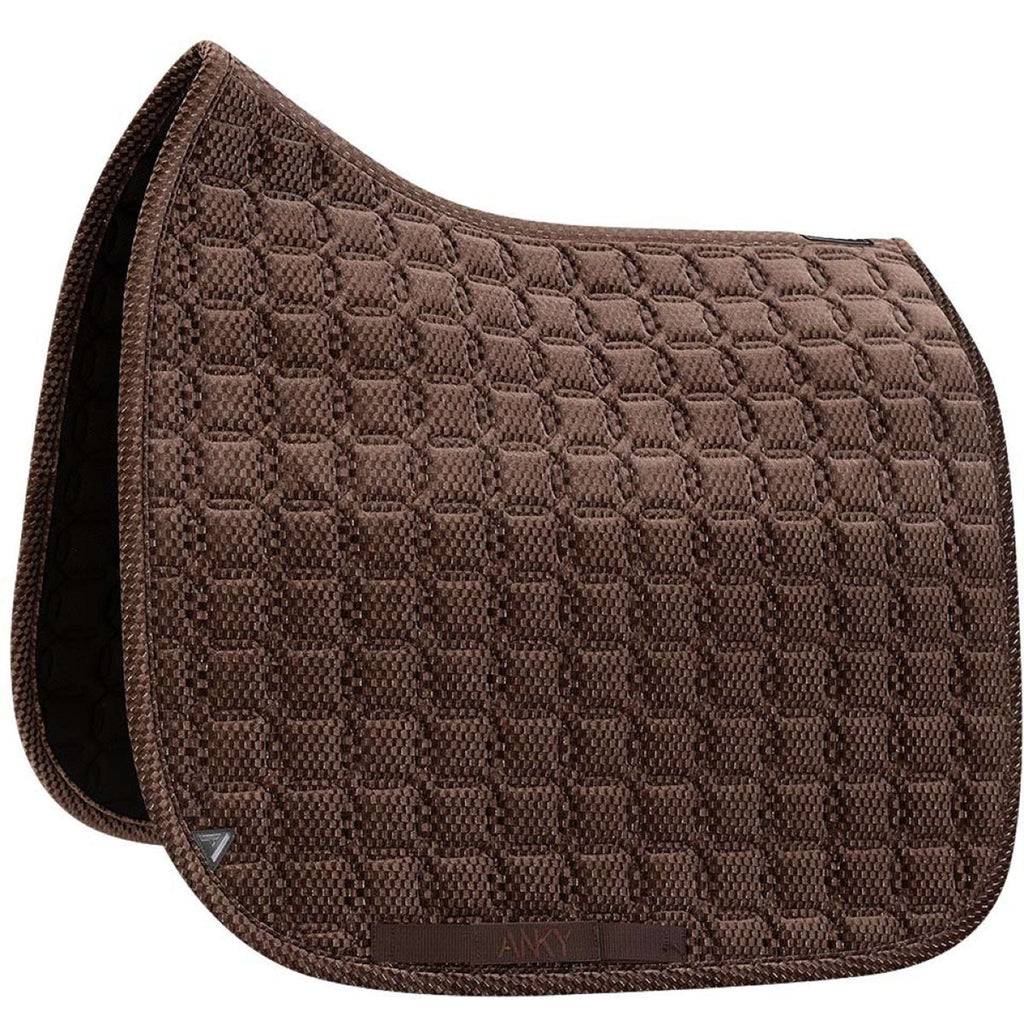 ANKY Schabracke Check Velvet XB25003 Dressur Deep Taupe