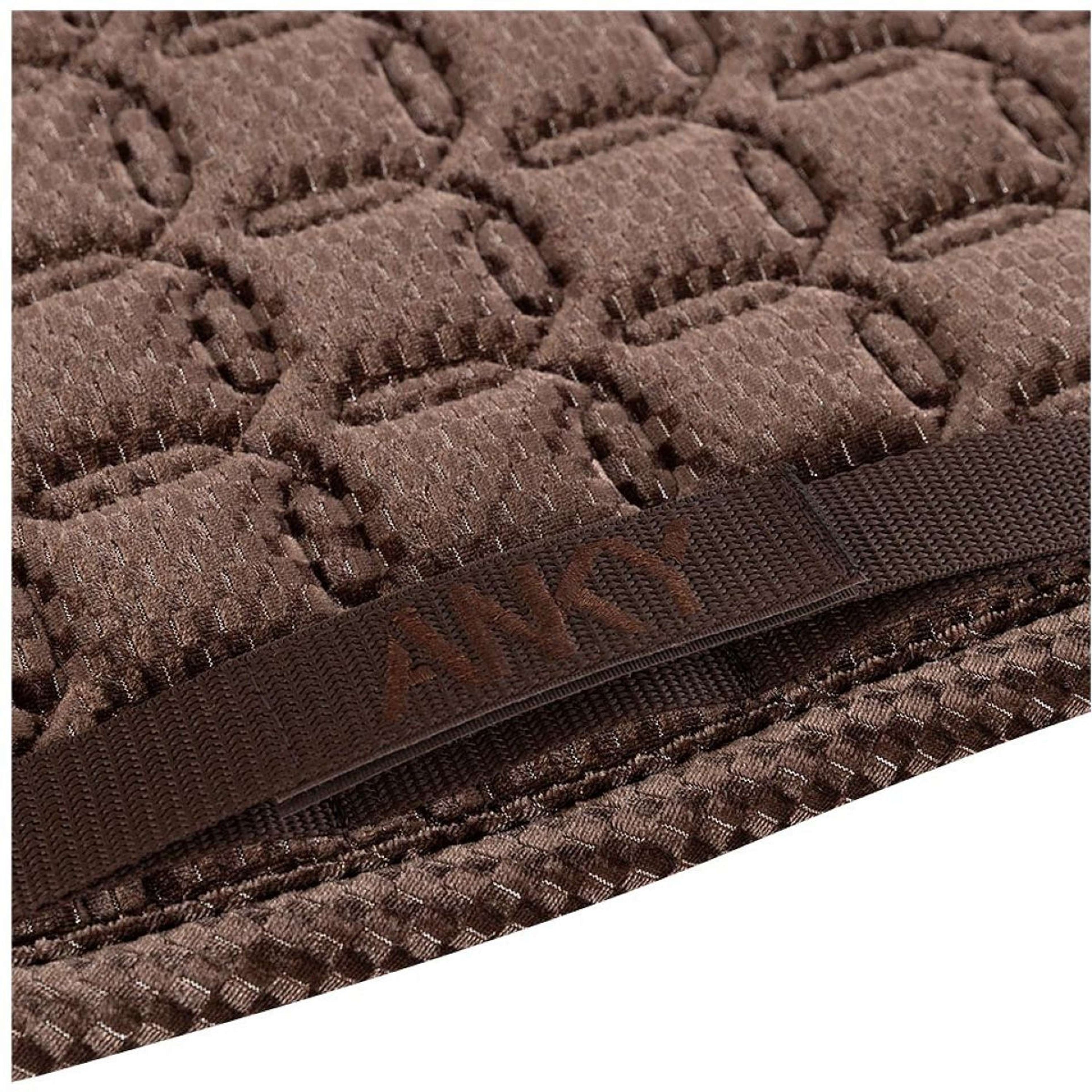 ANKY Schabracke Check Velvet XB25003 Dressur Deep Taupe