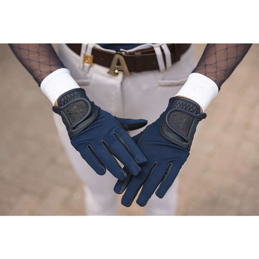 ANKY Reithandschuhe Technical Mesh Navy