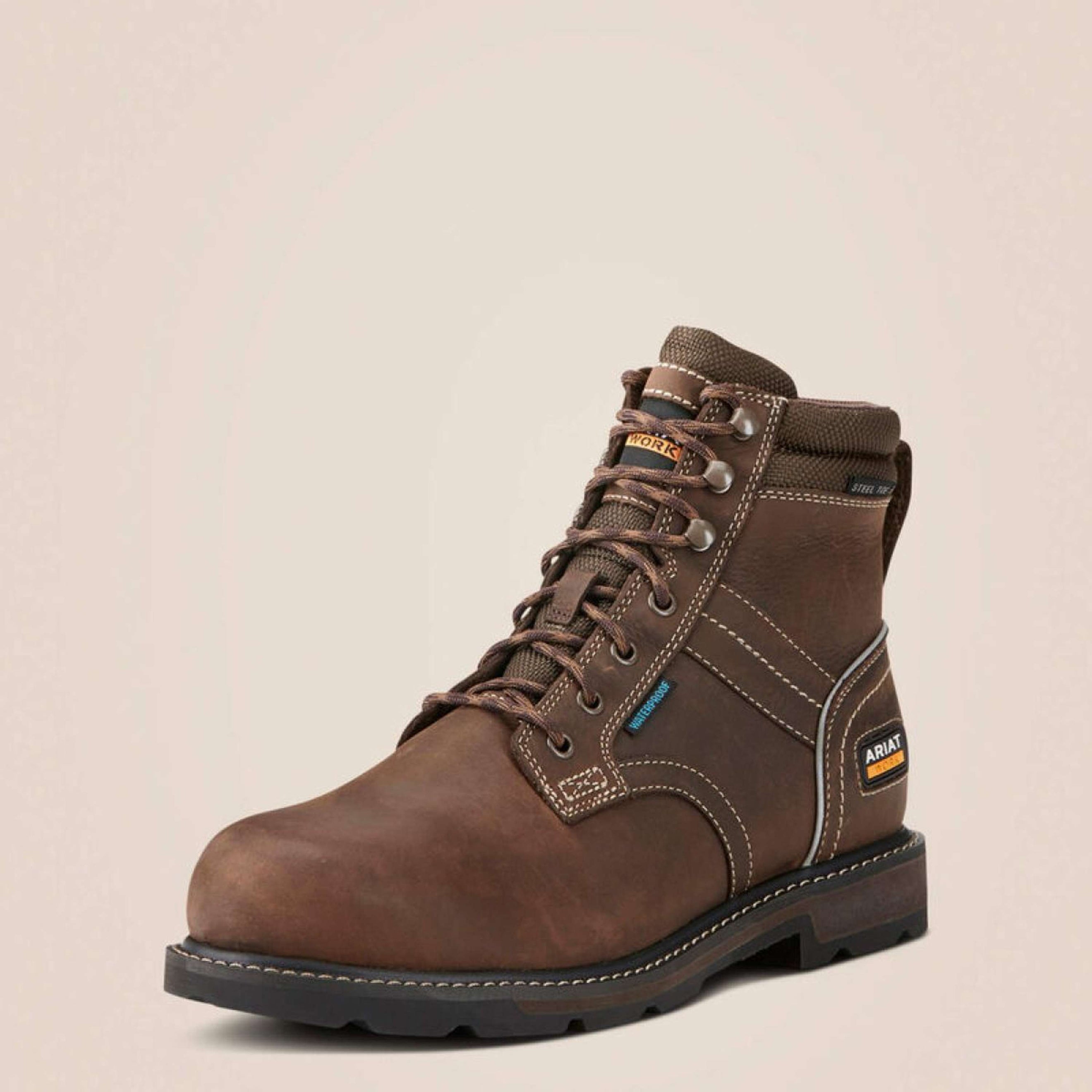 Ariat Outdoorschuhe Groundbreaker Lace Steel Toe Waterproof Herren Dunkelbraun Ariat Outdoorschuhe Groundbreaker Lace Steel Toe Waterproof Herren Dunkelbraun