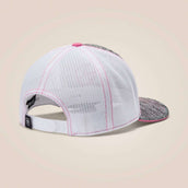 Ariat Cap Offset Shield Logo Grau/rosa