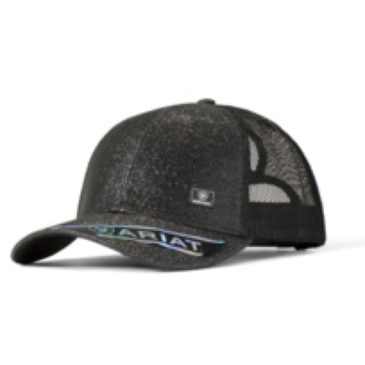 Ariat Cap Messy Bun Glitter Schwarz