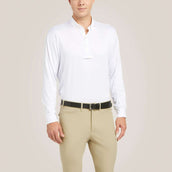 Ariat Turniershirt Tek Long Sleeve Herren Weiß