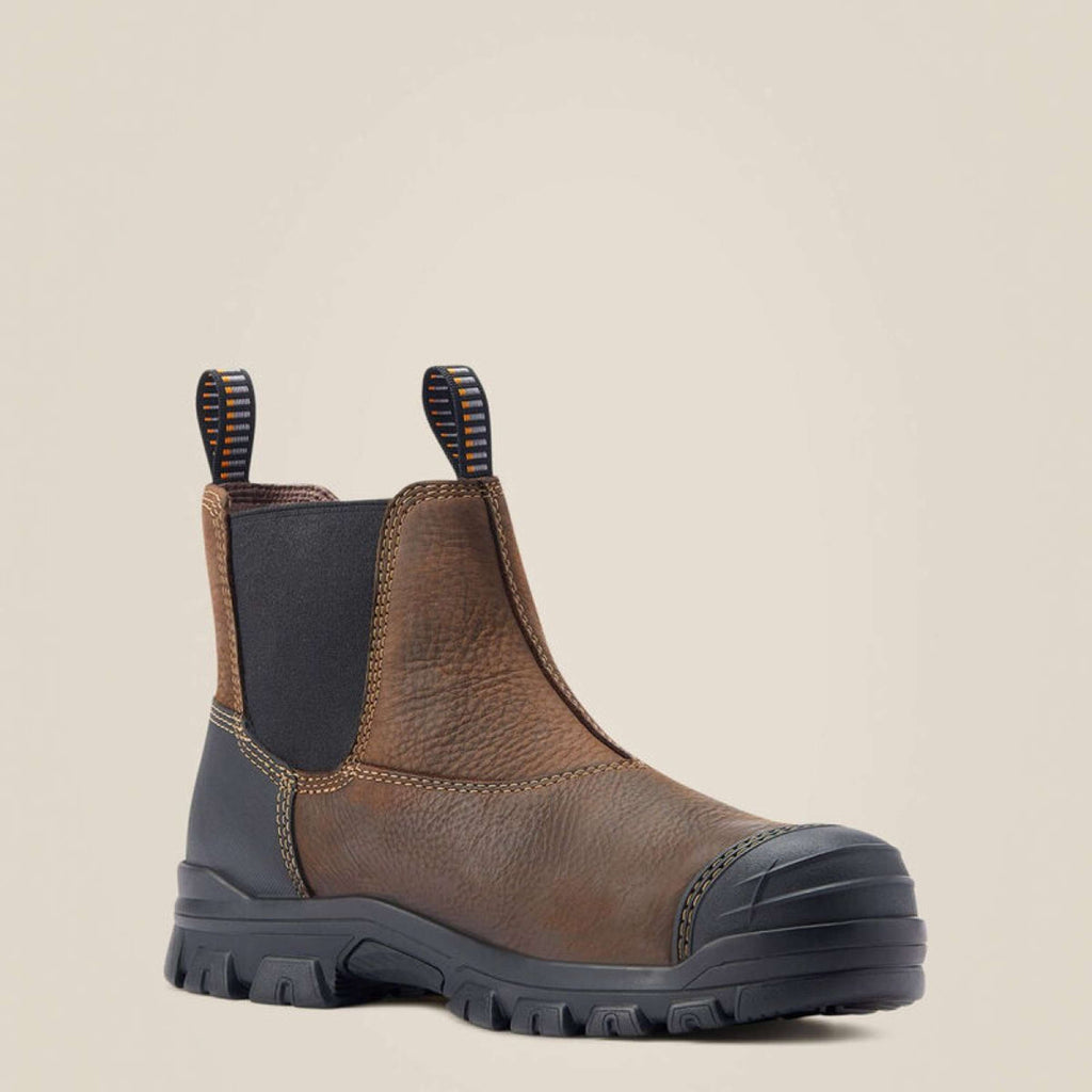 Ariat Stiefeletten Treadfast Chelsea Waterproof Steel Toe Herren Dunkelbraun