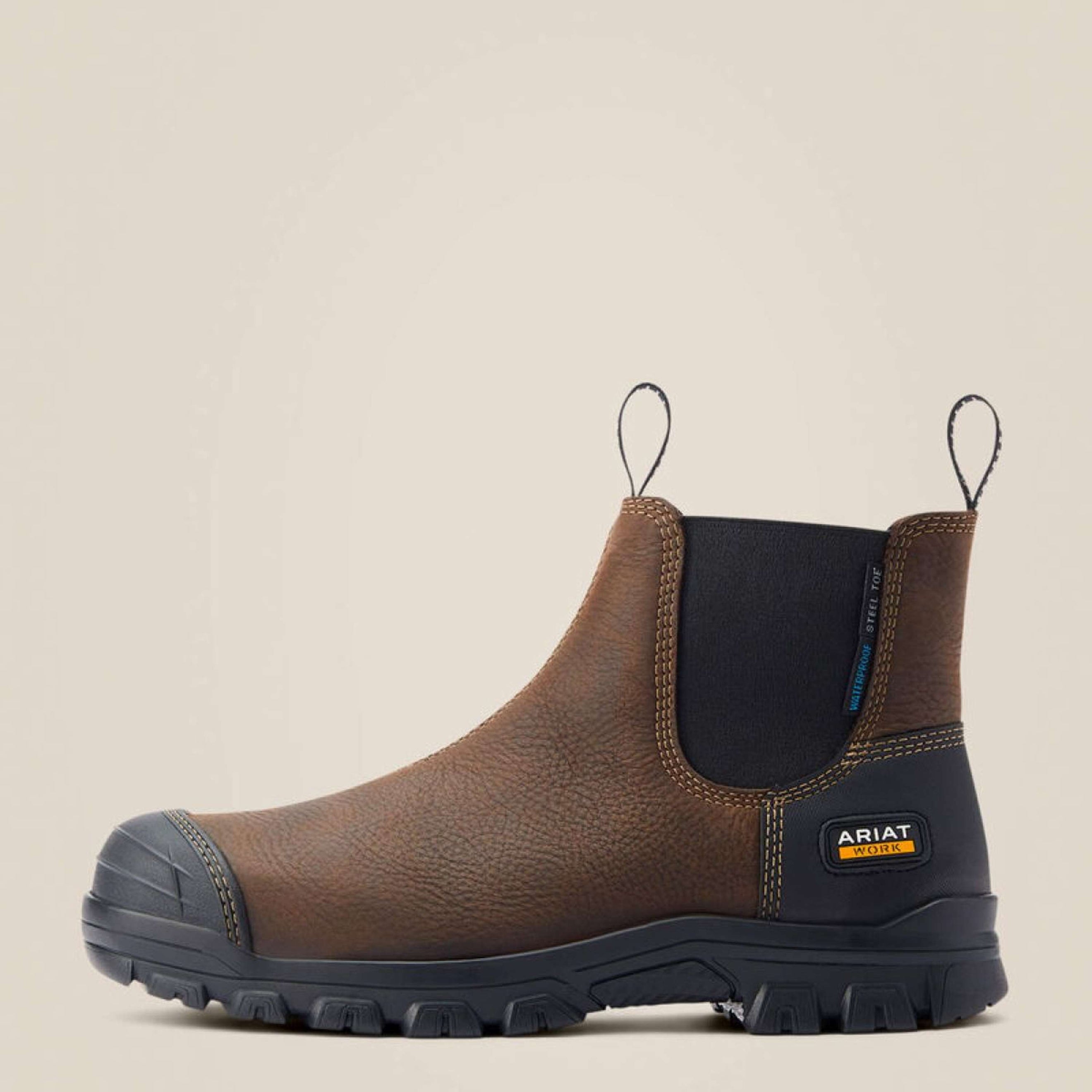 Ariat Stiefeletten Treadfast Chelsea Waterproof Steel Toe Herren Dunkelbraun Ariat Stiefeletten Treadfast Chelsea Waterproof Steel Toe Herren Dunkelbraun