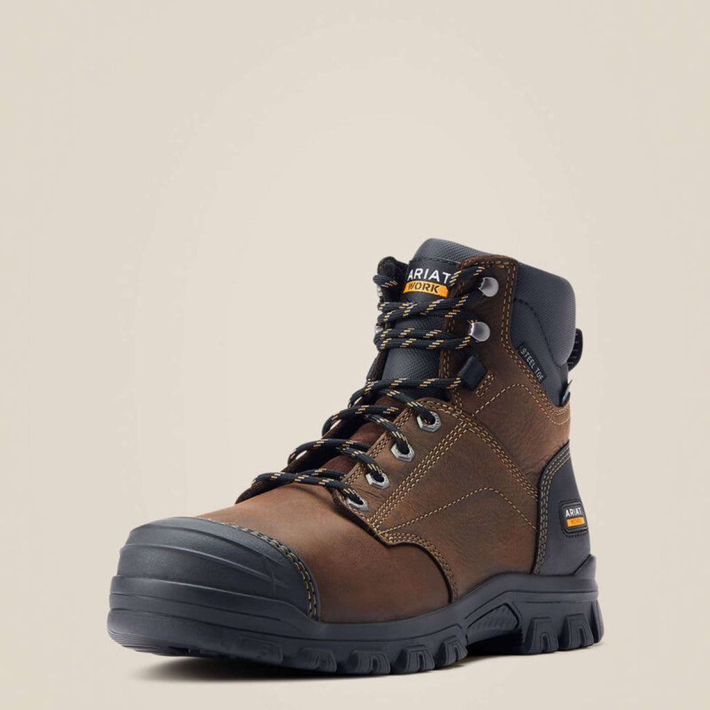 Ariat Outdoorschuhe Treadfast Waterproof Steel Toe Herren Dunkelbraun