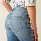 Ariat Jeans High Rise Bridle Slim Straight Leg Damen Abeline