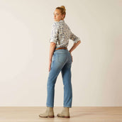 Ariat Jeans High Rise Bridle Slim Straight Leg Damen Abeline