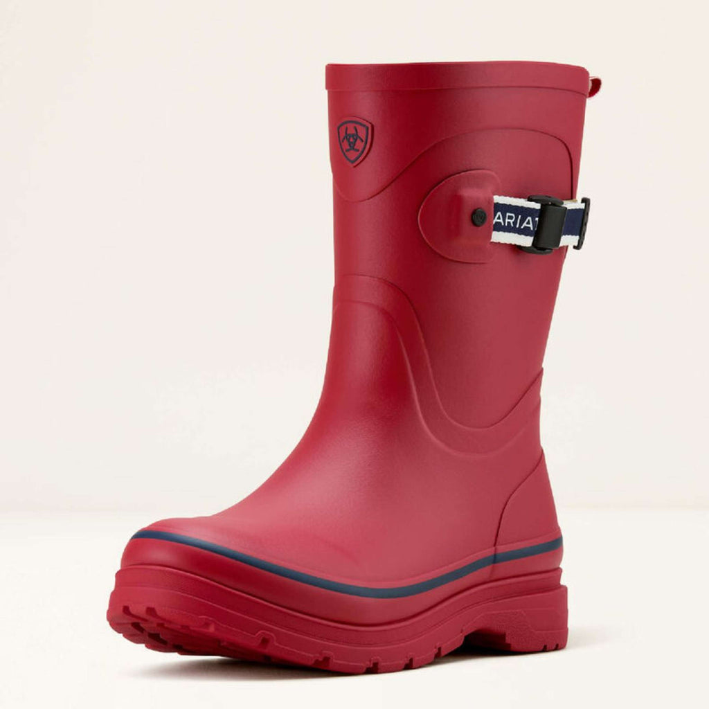 Ariat Regenstiefel Kelmarsh Mid Damen Team Rot/Marineblau
