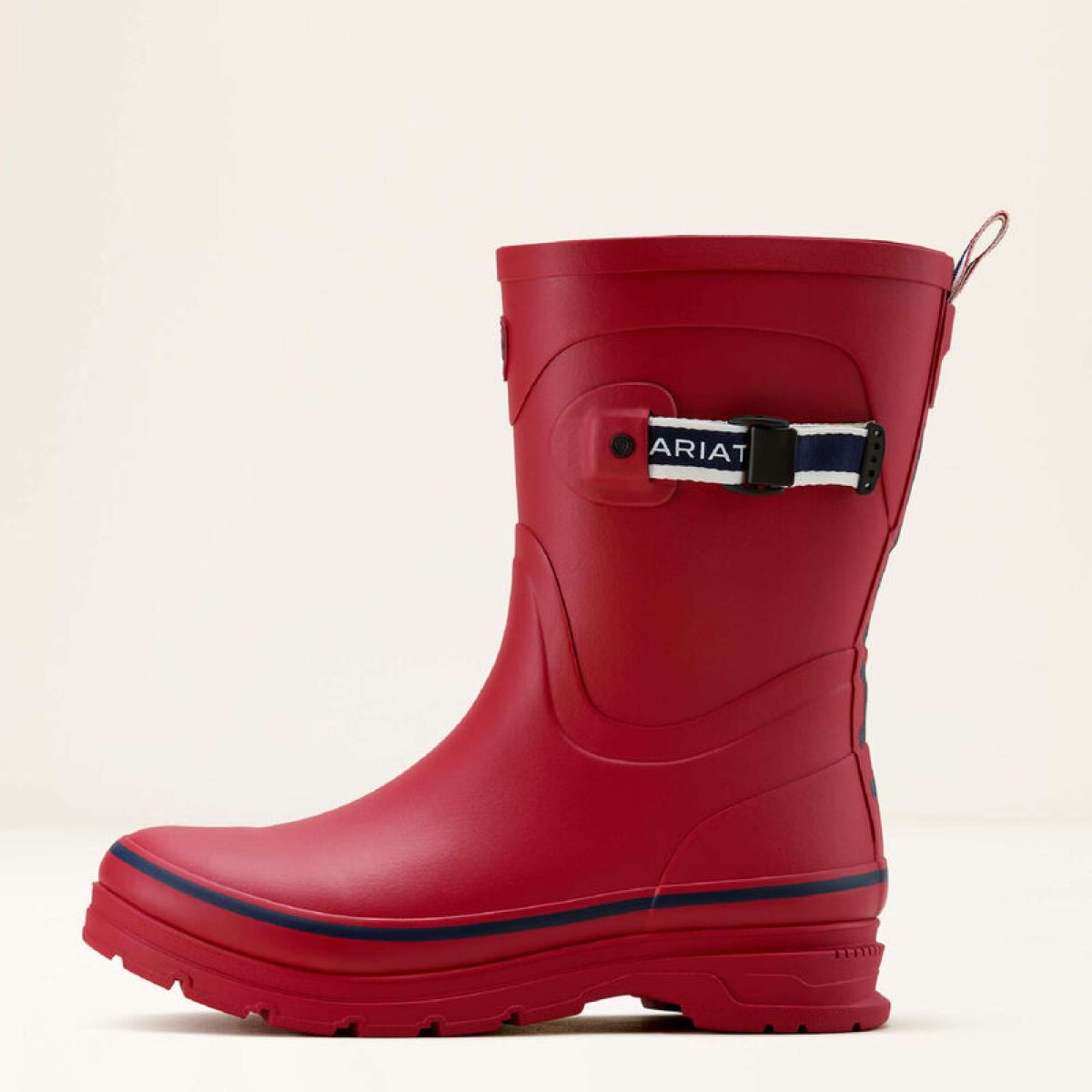 Ariat Regenstiefel Kelmarsh Mid Damen Team Rot/Marineblau