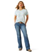 Ariat T-Shirt Another Day Damen Vintage Lagoon