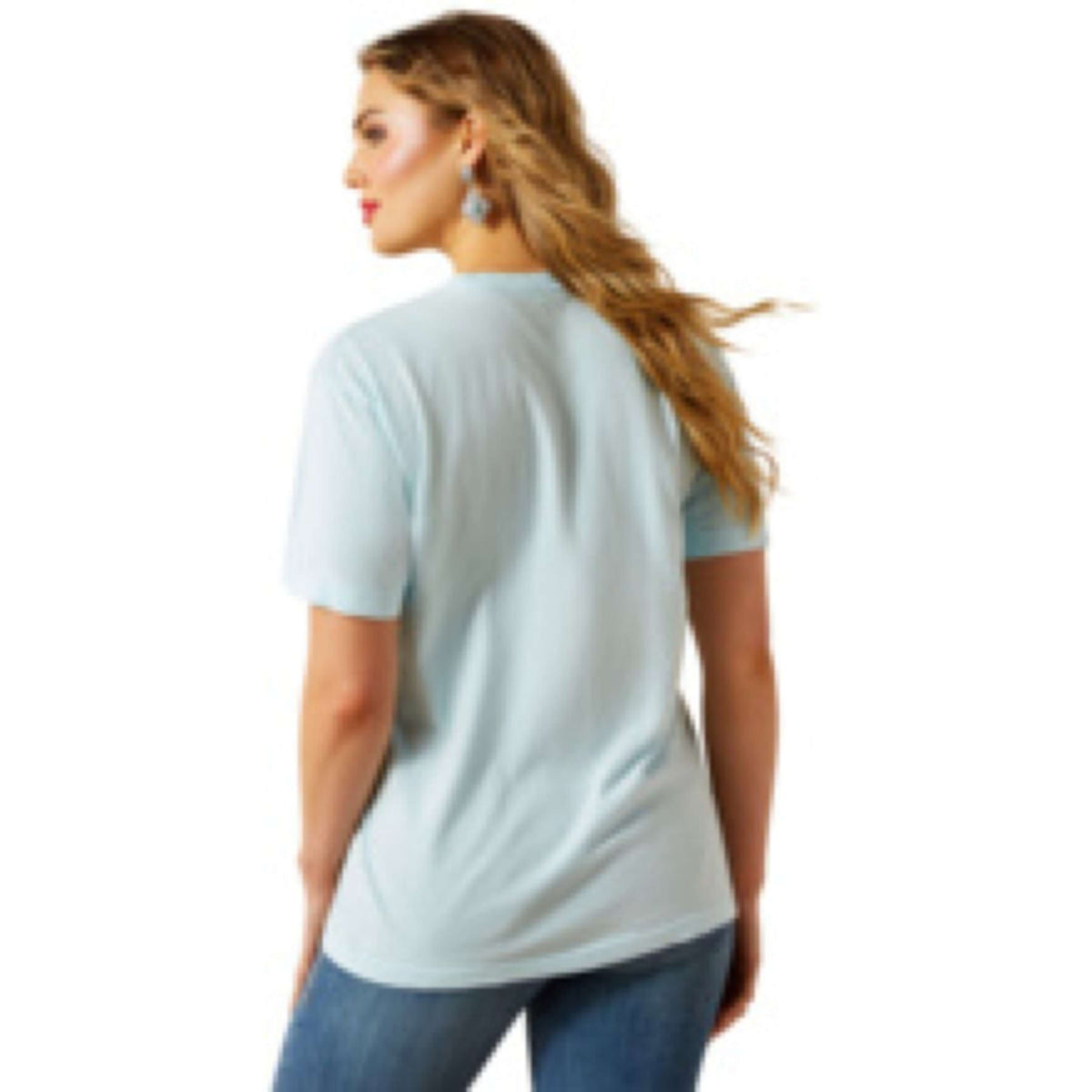 Ariat T-Shirt Another Day Damen Vintage Lagoon