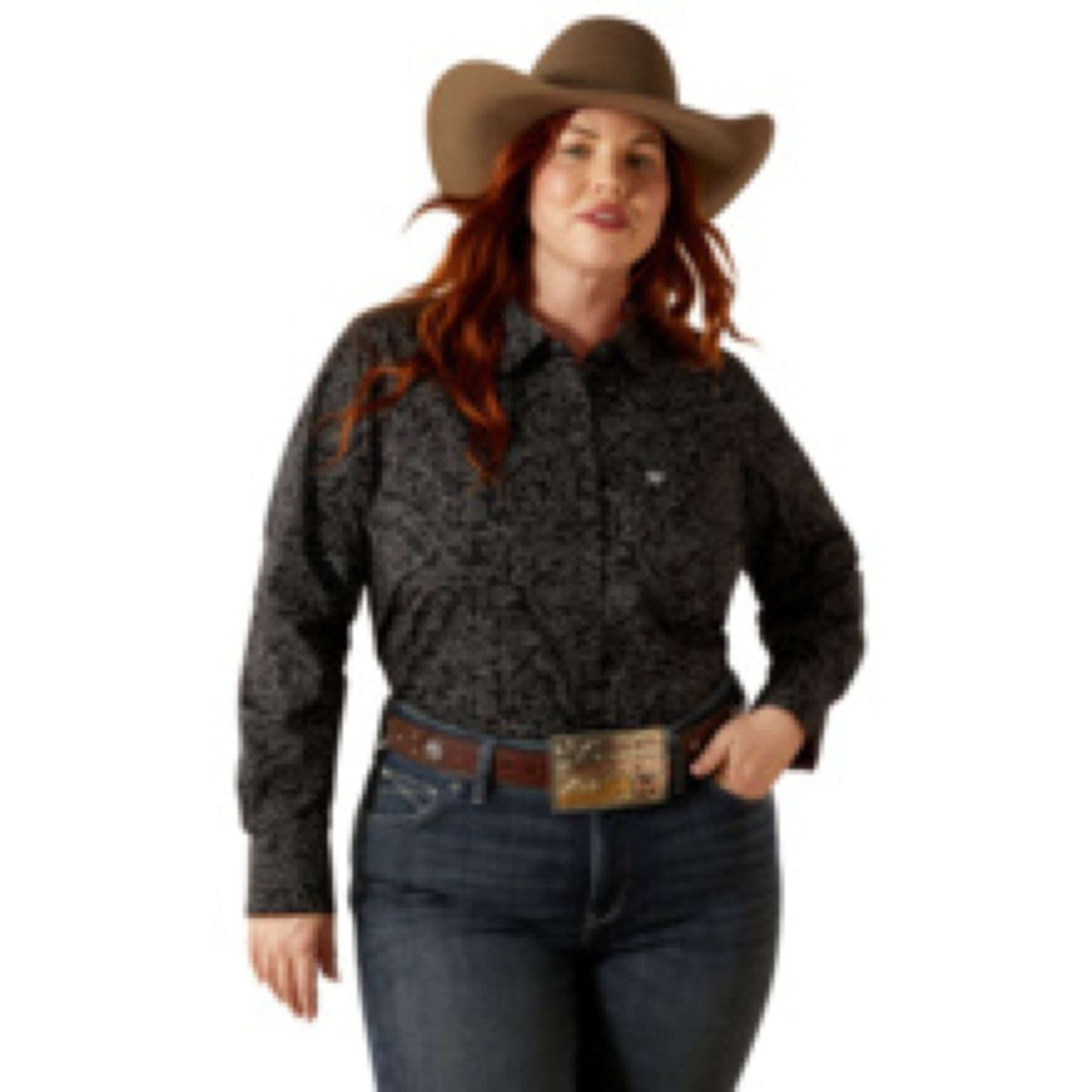Ariat Bluse Kirby Damen Schwarz Ariat Bluse Kirby Damen Schwarz