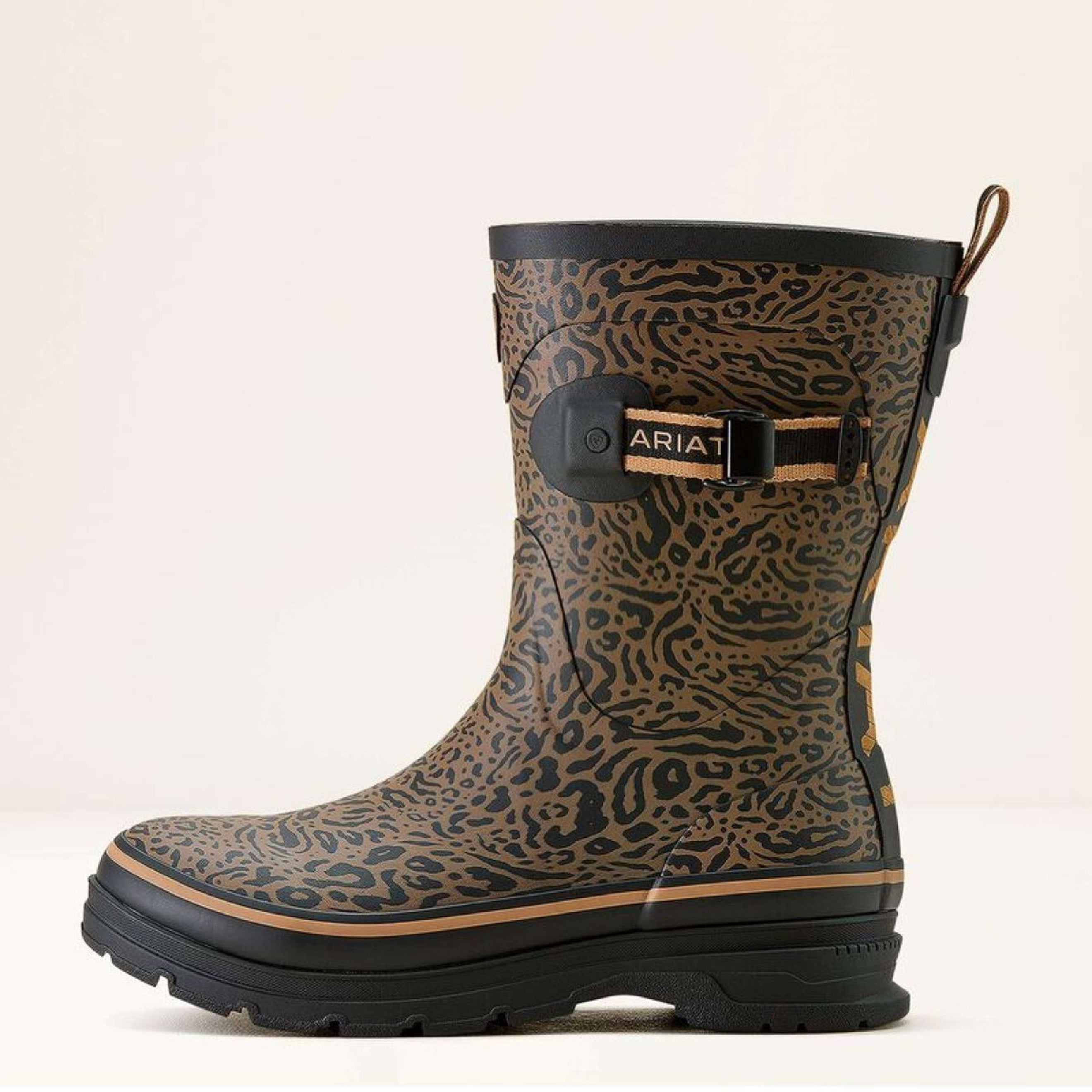 Ariat Regenstiefel Kelmarsh Mid Damen Ocelot Print Ariat Regenstiefel Kelmarsh Mid Damen Ocelot Print