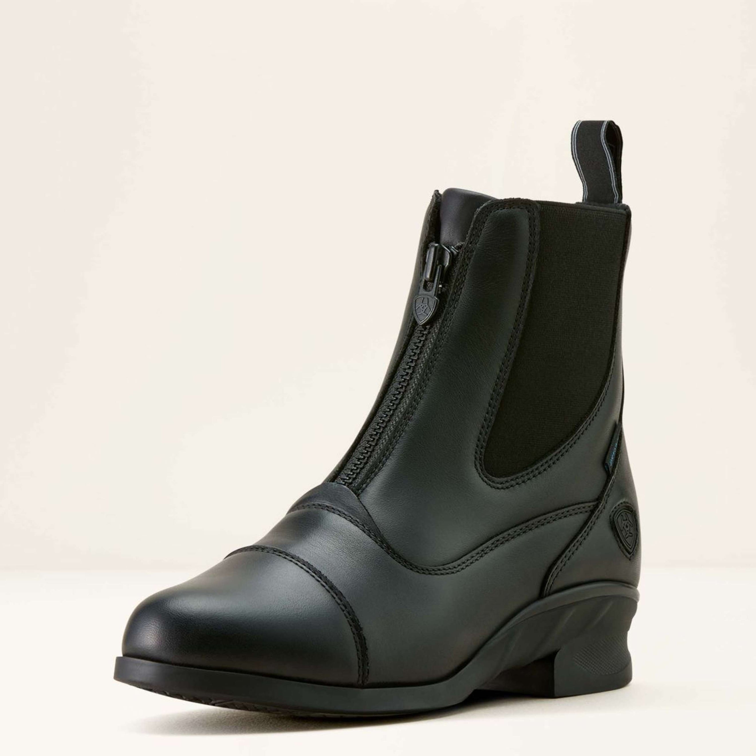 Ariat Stiefeletten Heritage Zip H2O Schwarz