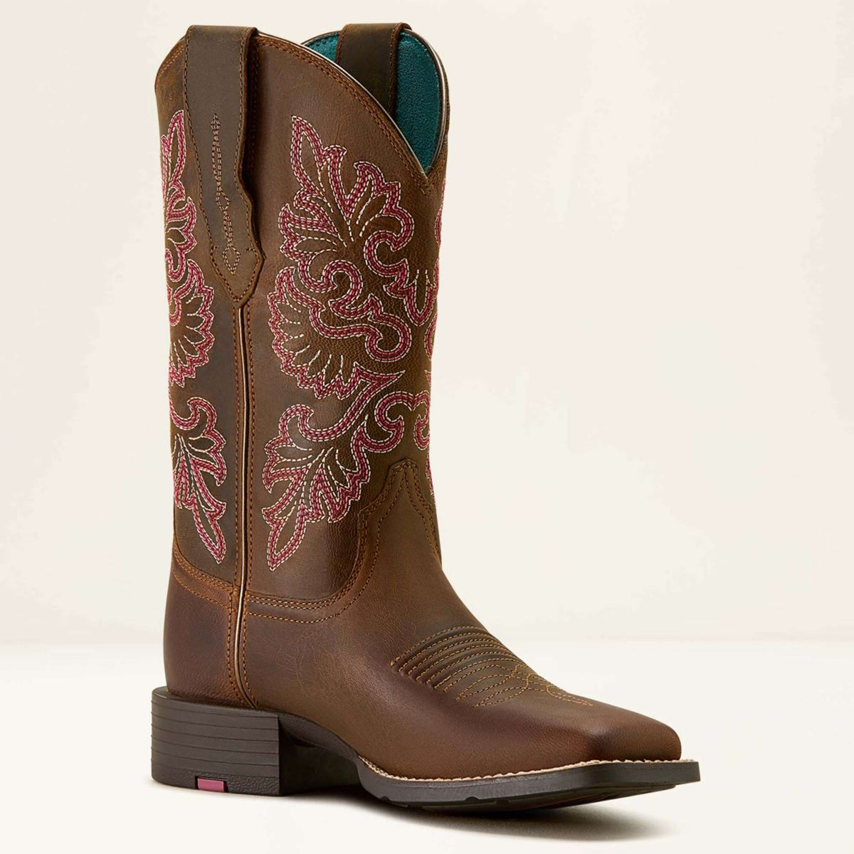 Ariat Westernstiefel Round Up Wide Square Toe Sassy Brown