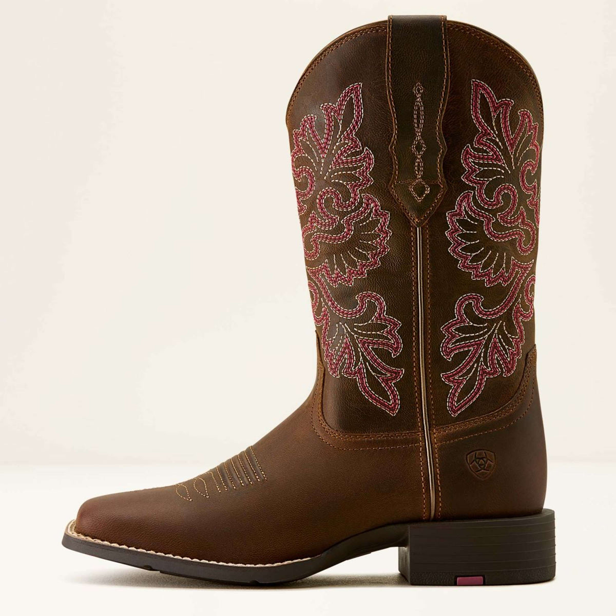 Ariat Westernstiefel Round Up Wide Square Toe Sassy Brown