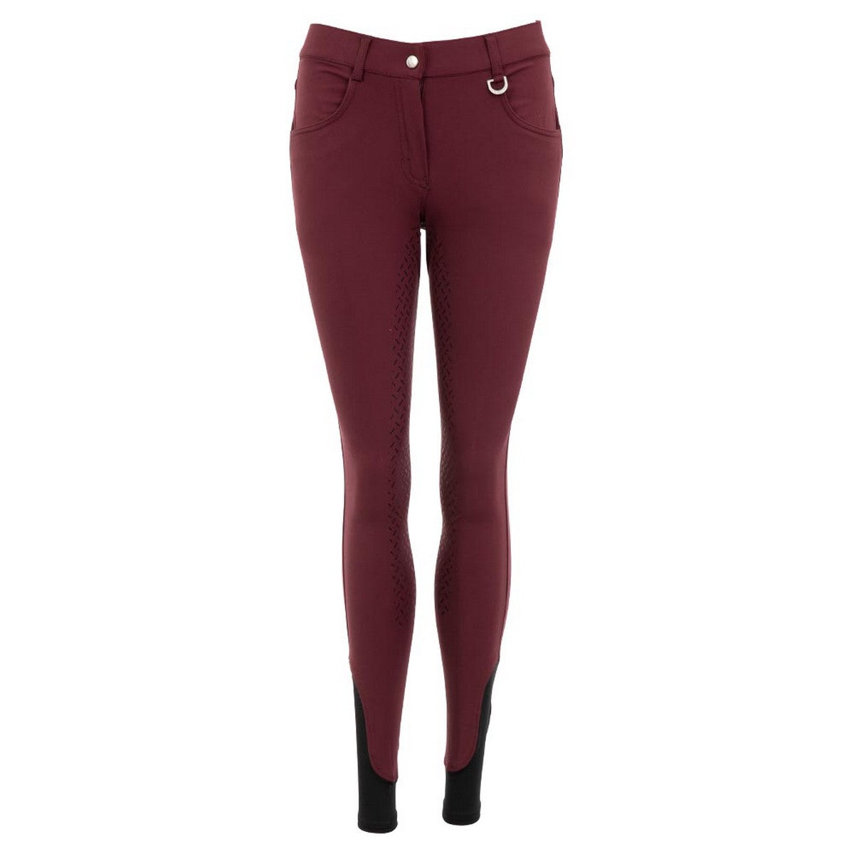 BR Reithose Malon Silikon Besatz Wine Red