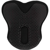 BR Sattelüberzug Ortho-Coccyx Gel Dressur Schwarz/Schwarz