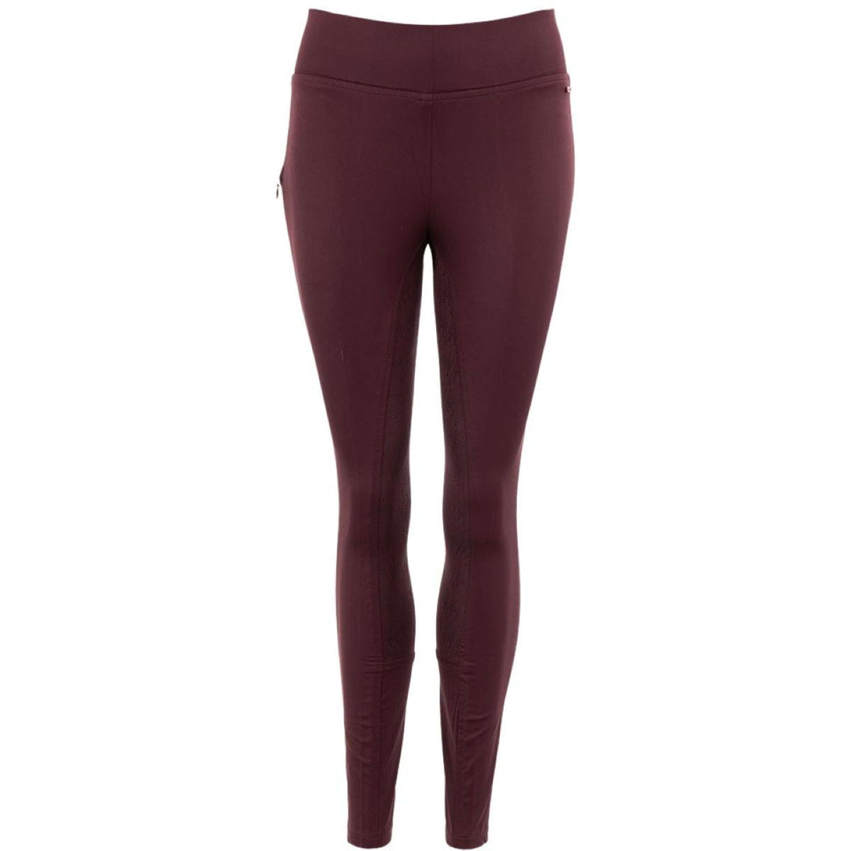 Premiere Reitleggings Bugloss Damen Silikon Vollbesatz Winetasting