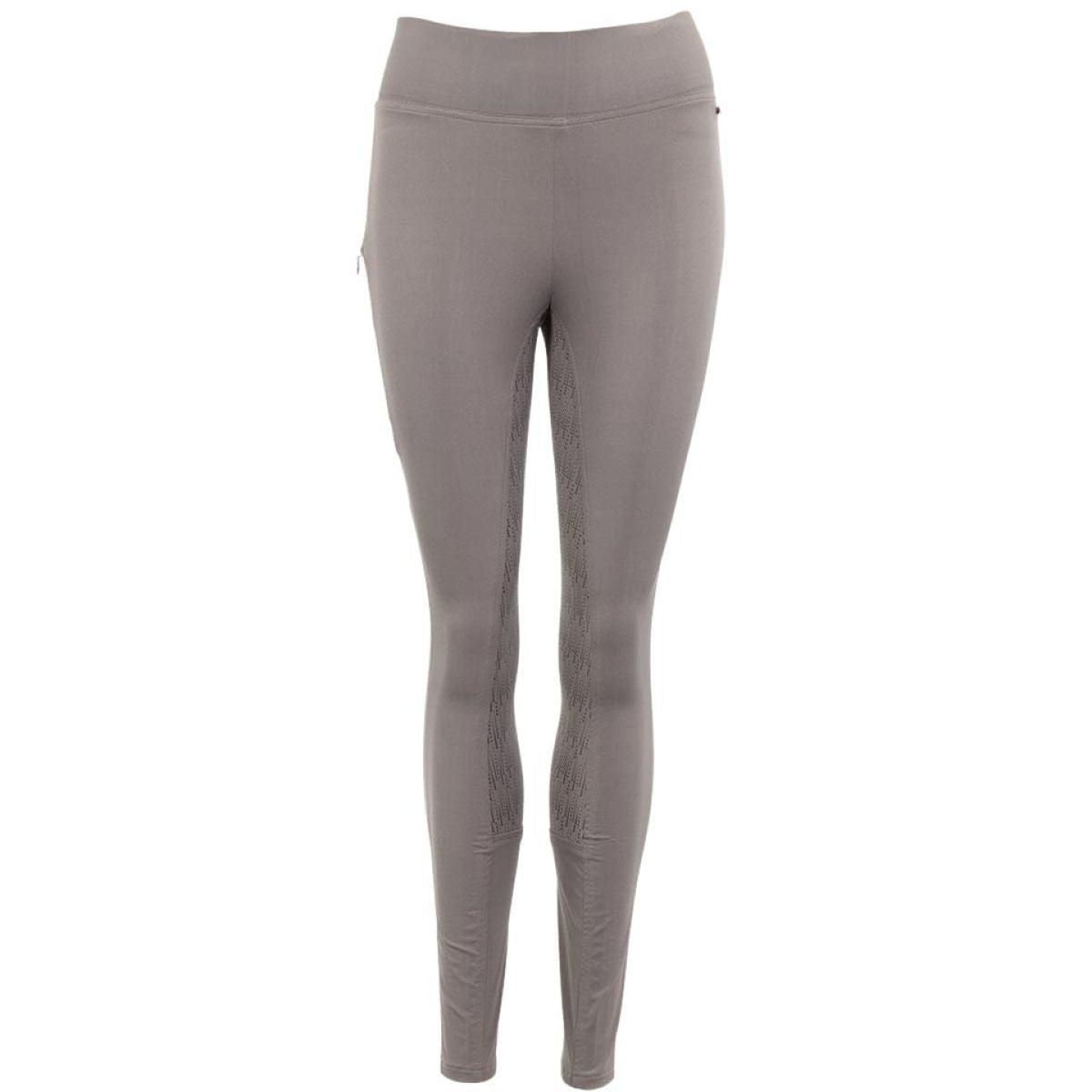 Premiere Reitleggings Burdock Kids Silikon Vollbesatz Frost Grey