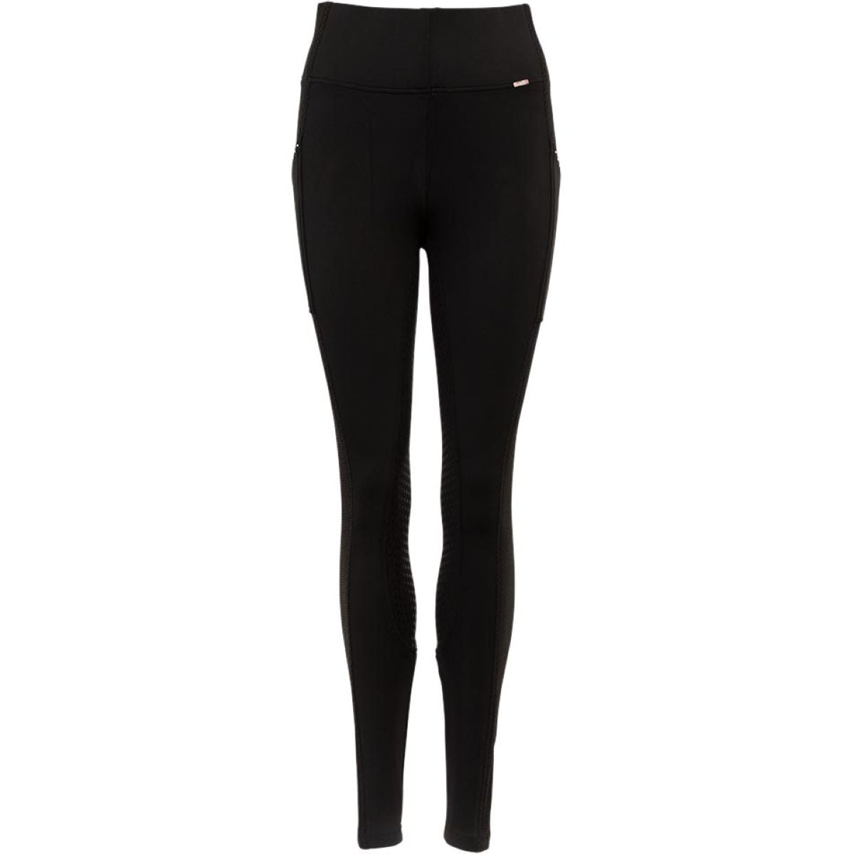 Premiere Reitleggings Bellflower Silikon Besatz Schwarz